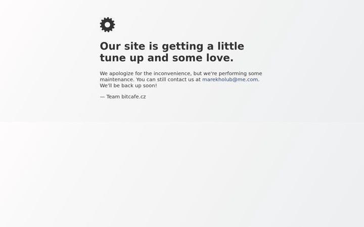 Screenshot of bitcafe.cz