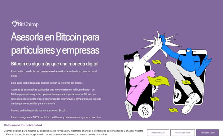 Screenshot of bitchimp.es