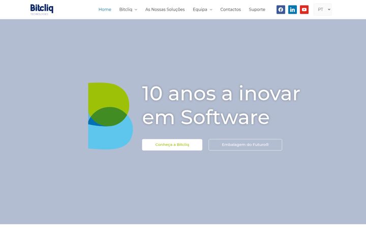Captură de ecran a bitcliq.com