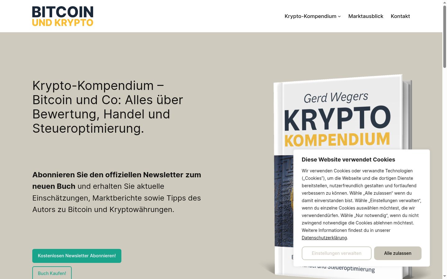 Screenshot tal-banner tal-kunsens muri qabel kwalunkwe interazzjoni