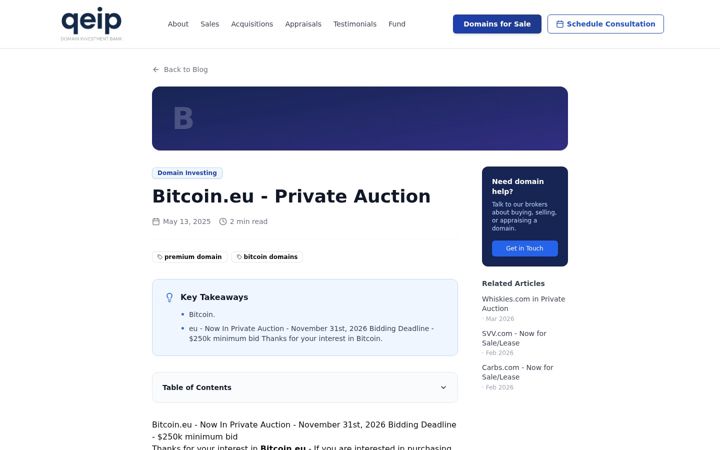 Screenshot of bitcoin.eu