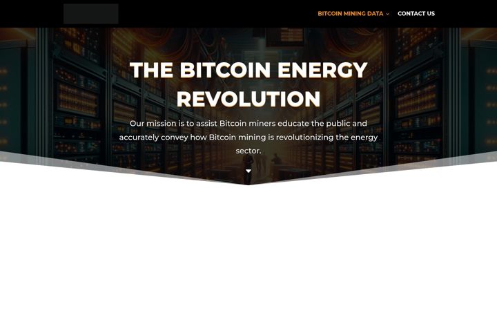 Screenshot of bitcoinenergyrevolution.com