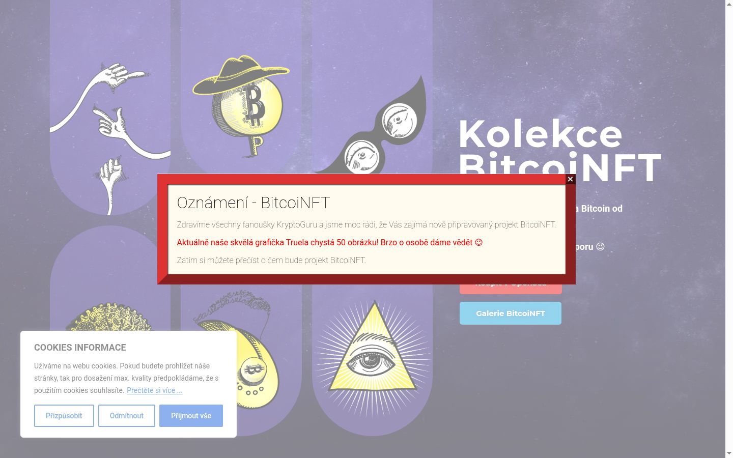 Screenshot tal-banner tal-kunsens muri qabel kwalunkwe interazzjoni