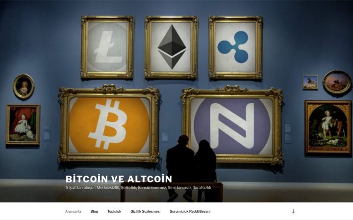 Captură de ecran a bitcoinvealtcoin.com