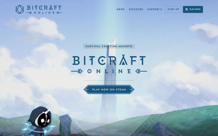 Screenshot of bitcraftonline.com