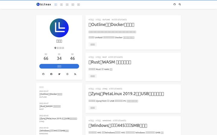Screenshot von biteax.com
