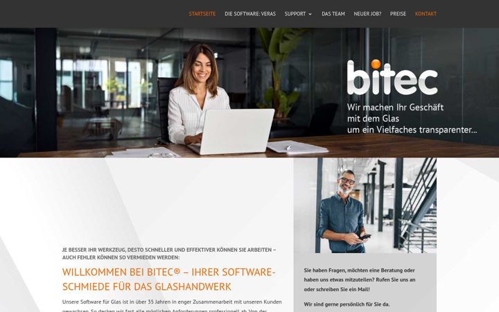 Screenshot stránky bitec.de