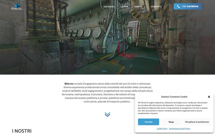 Screenshot of bitecno.eu