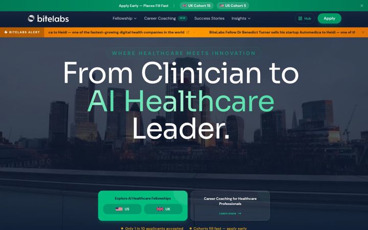 Screenshot di bitelabs.io