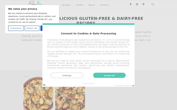 Screenshot of bitesinthewild.com