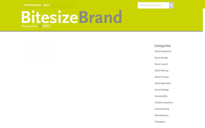 Screenshot di bitesizebrand.com