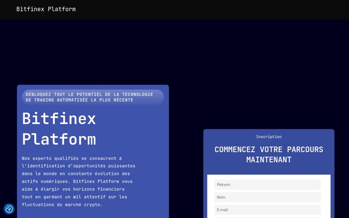 Screenshot of bitfinex-platform-fr.pro