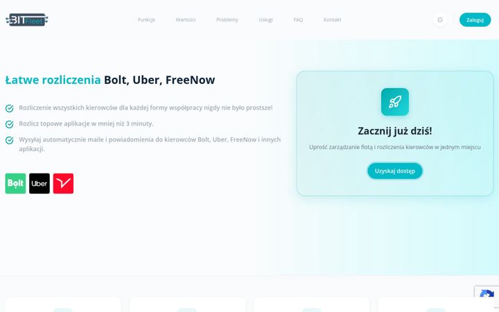 Screenshot of bitfleet.pl