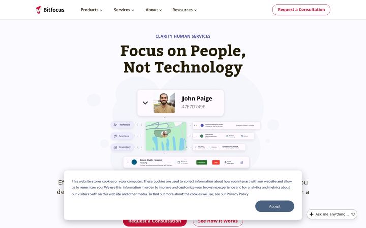 Screenshot of bitfocus.com