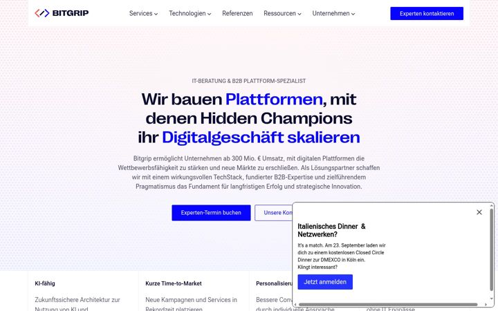 Screenshot of bitgrip.com