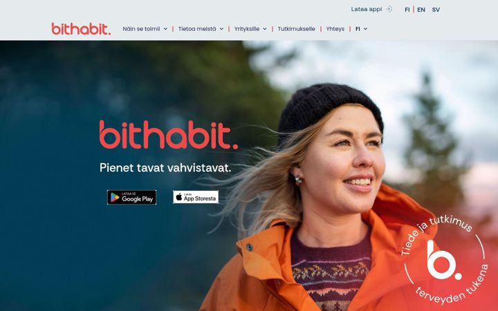 Screenshot of bithabit.me