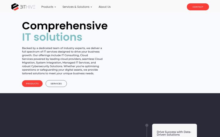 Screenshot of bithive.ai