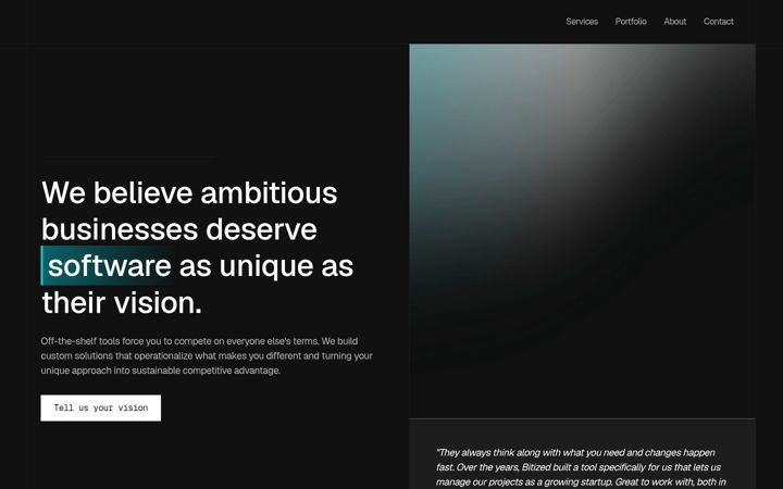 Screenshot di bitized.com