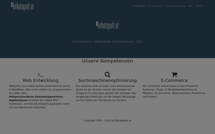 Screenshot of bitkatapult.at
