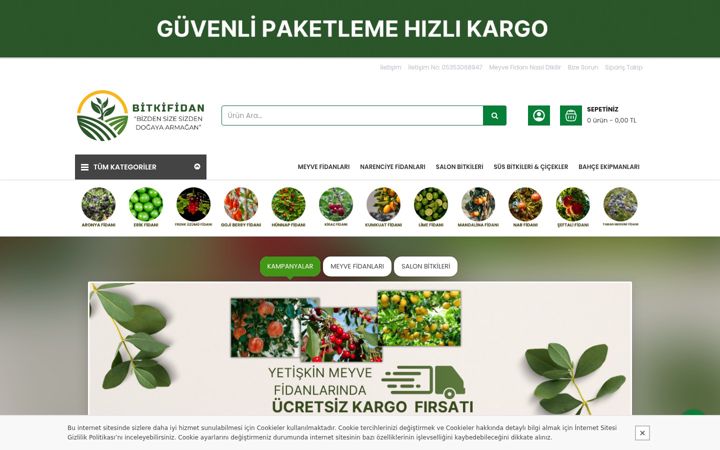 Screenshot of bitkifidan.com