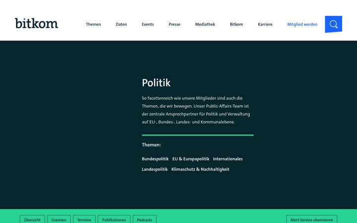 Screenshot of bitkomat.de