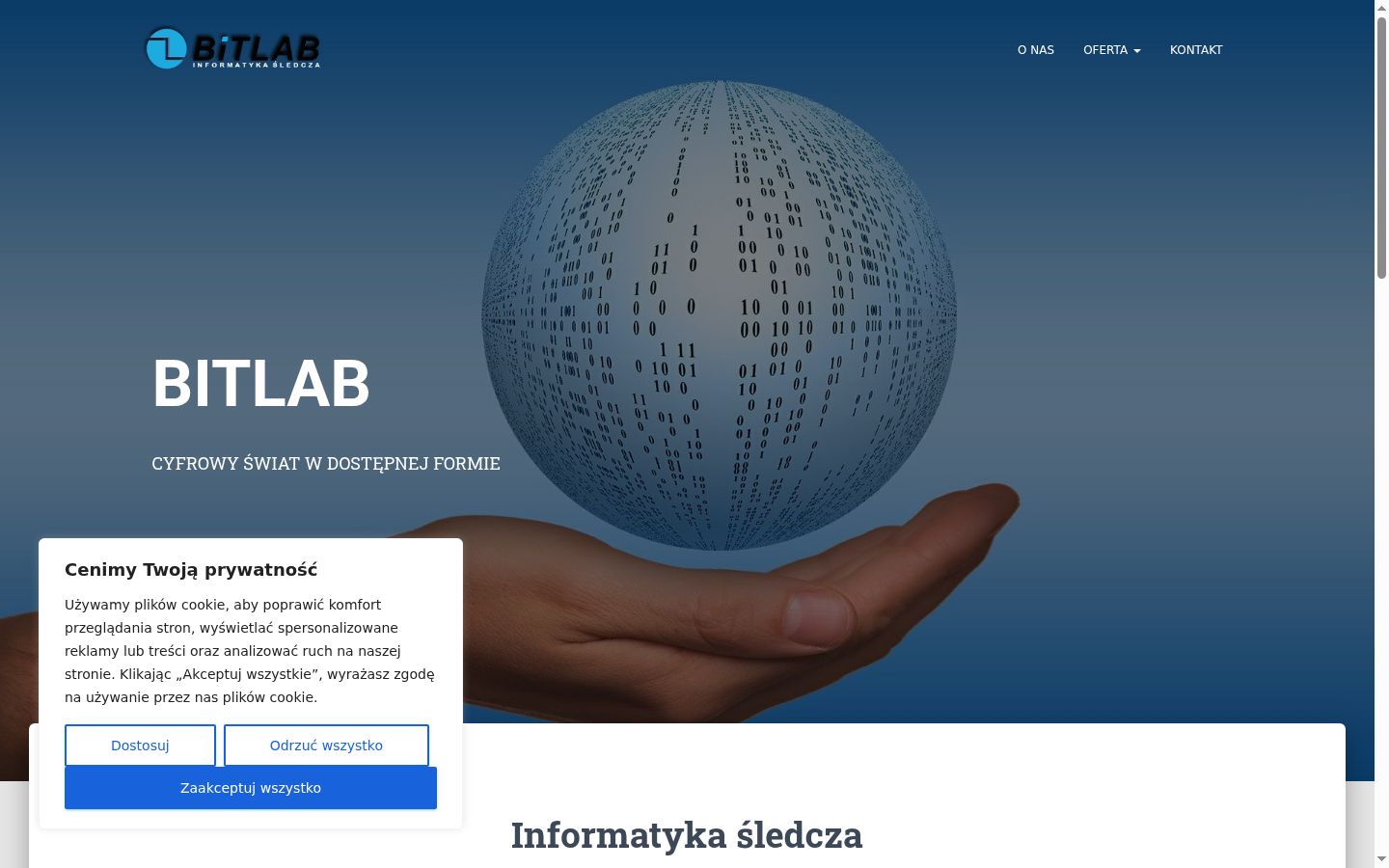 Sutikimo reklamjuostės, rodytos prieš bet kokią sąveiką, ekrano kopija