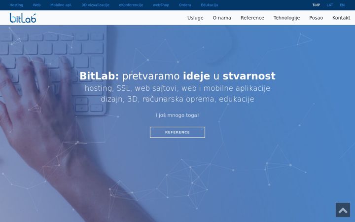 Screenshot of bitlab.host