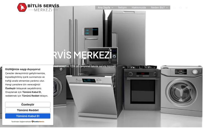 Screenshot of bitlisservis.com