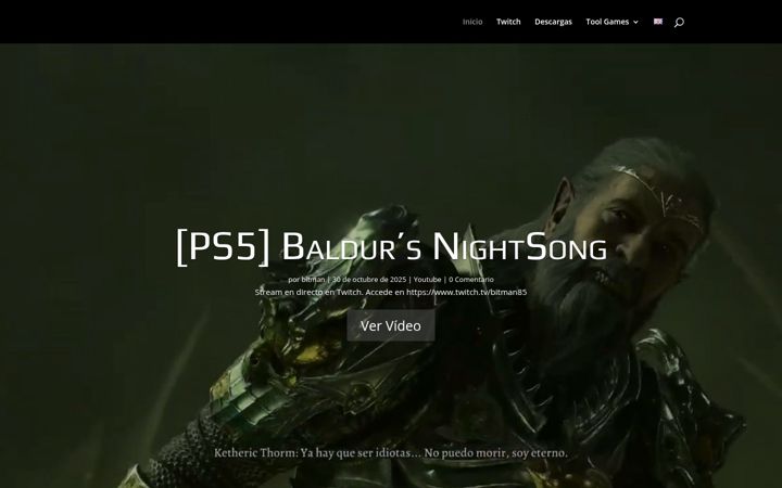 Screenshot of bitman.es