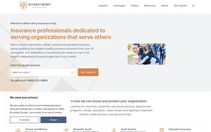 Screenshot of bitnerhenry.com