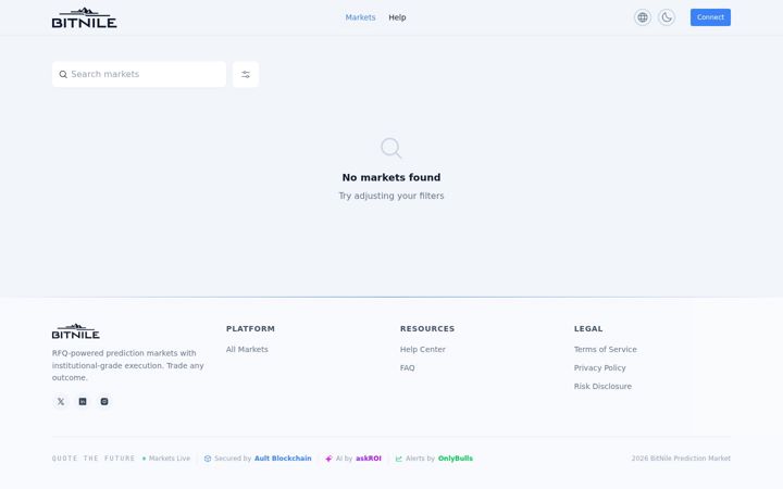 Screenshot of bitnile.com
