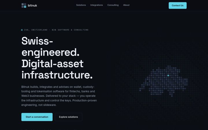 Screenshot of bitnuk.com