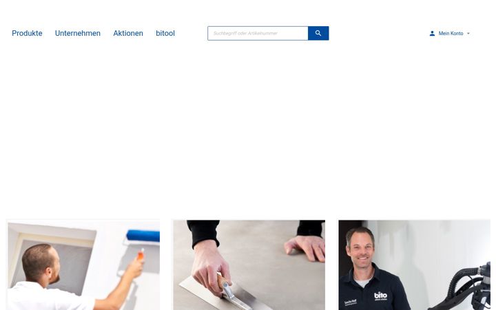 Screenshot of bito-ag.de