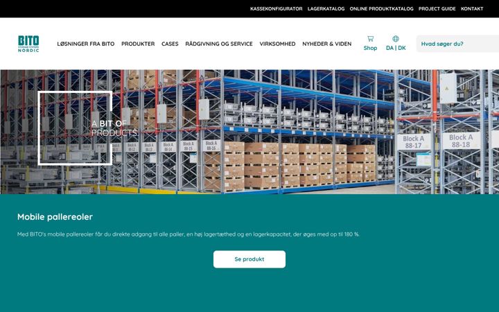 Screenshot of bito.com