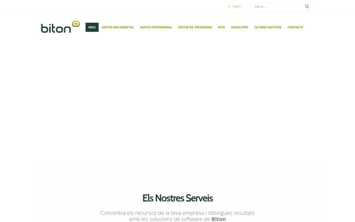 Captura de ecrã de biton.cat