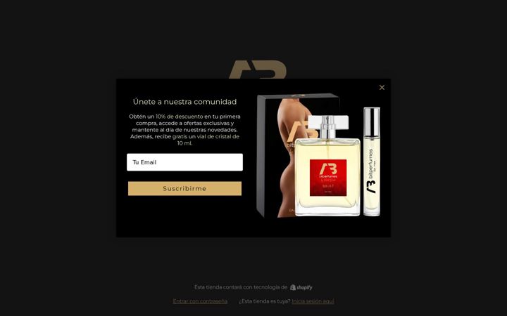 Screenshot of bitperfumes.com