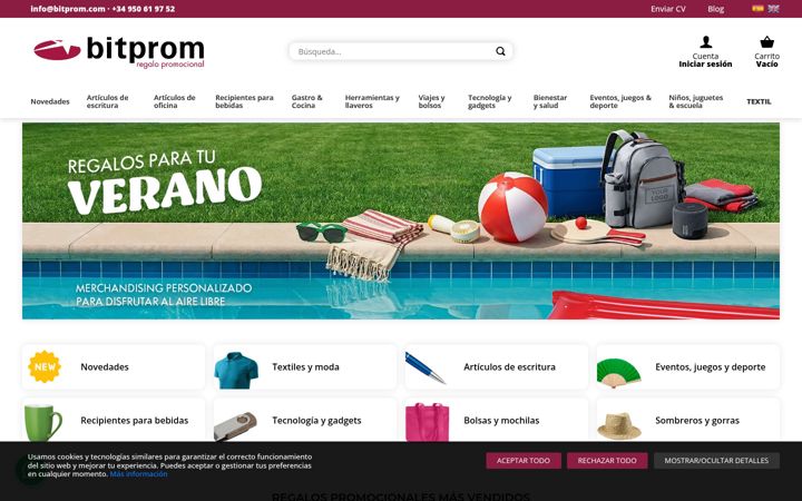 Screenshot of bitpromregalopromocional.com