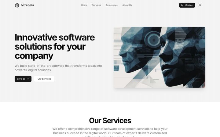 Screenshot of bitrebels.de