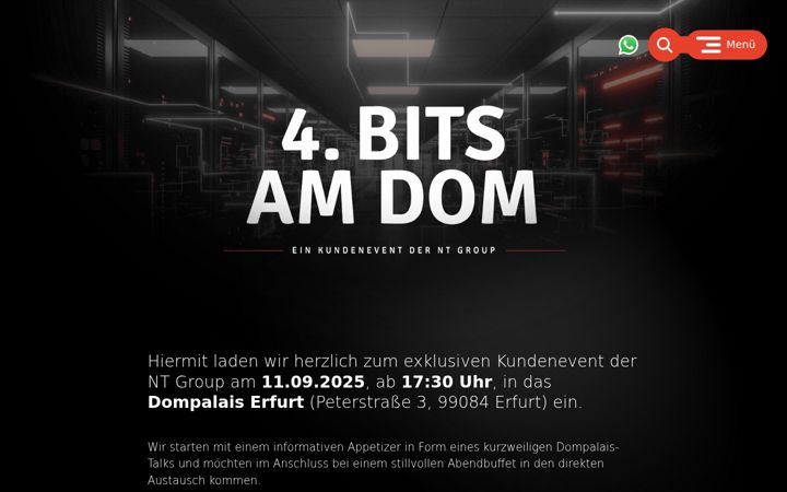 Screenshot of bitsamdom.de