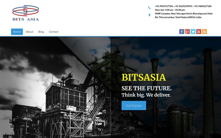 Skärmbild av bitsasia.net