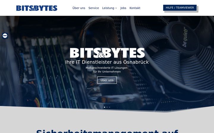 Screenshot of bitsbytes.de