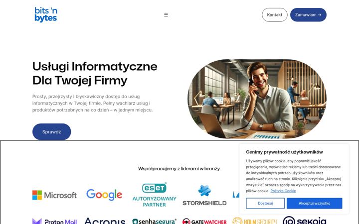 Screenshot of bitsbytes.pl