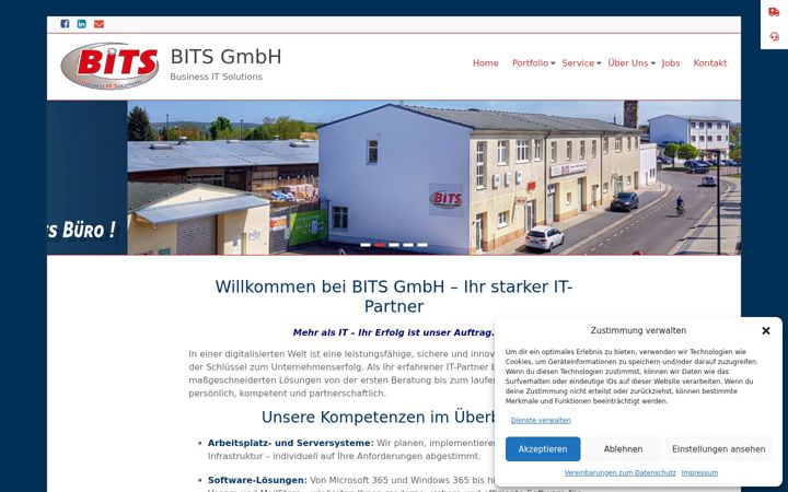Screenshot of bitsgmbh.info