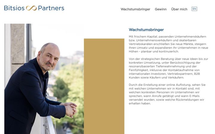 Screenshot of bitsiosandpartners.com
