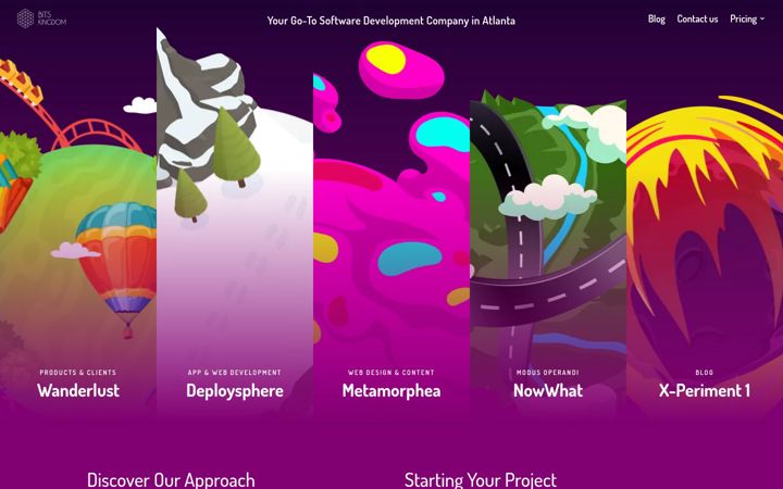 Screenshot of bitskingdom.com