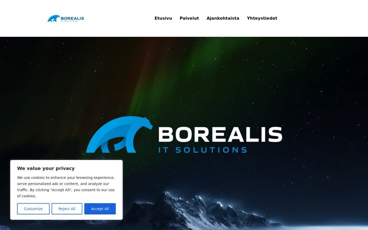 Screenshot of bitsolutions.fi