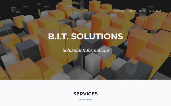 Screenshot of bitsolutions.it