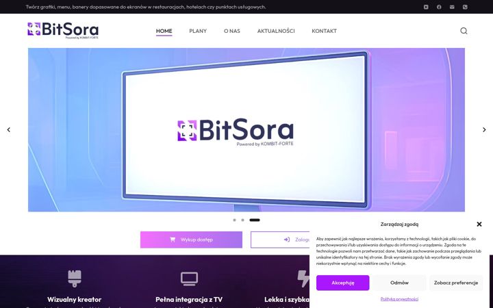 Screenshot of bitsora.pl