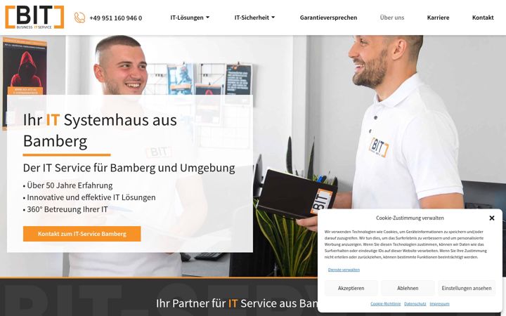 Screenshot of bitsp.de