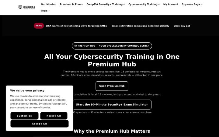 Képernyőkép: bitssecured.com